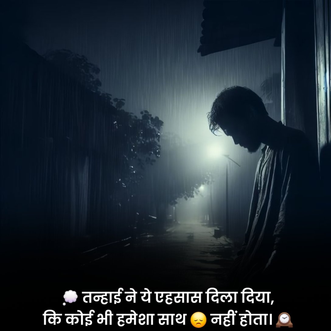 अलोन स्टेटस हिंदी में