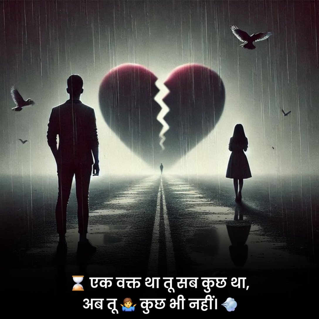 ब्रेकअप स्टेटस हिंदी में