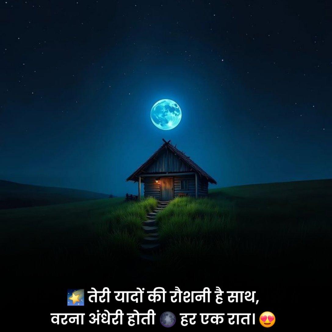 गुड नाईट स्टेटस इन हिंदी