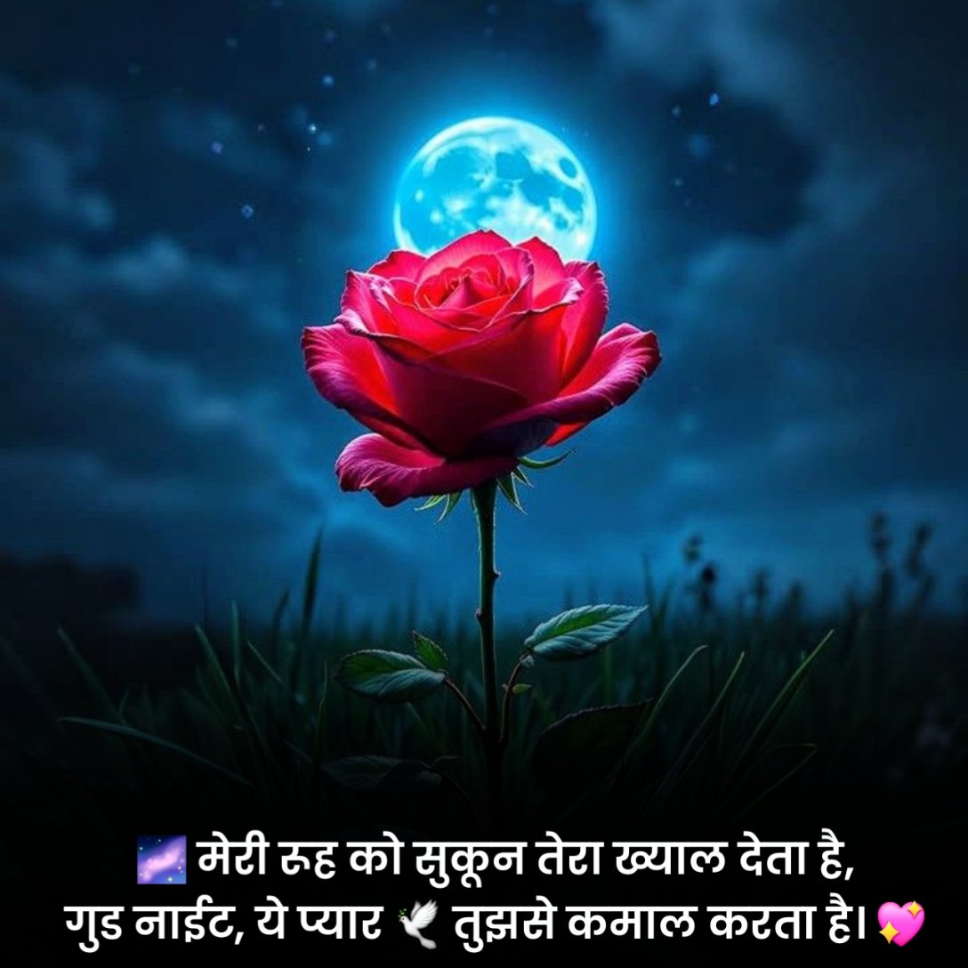 Night Status in Hindi 2 Line