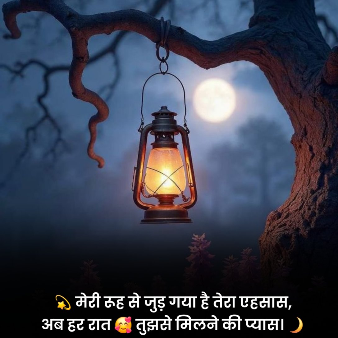 रोमांटिक गुड नाईट स्टेटस