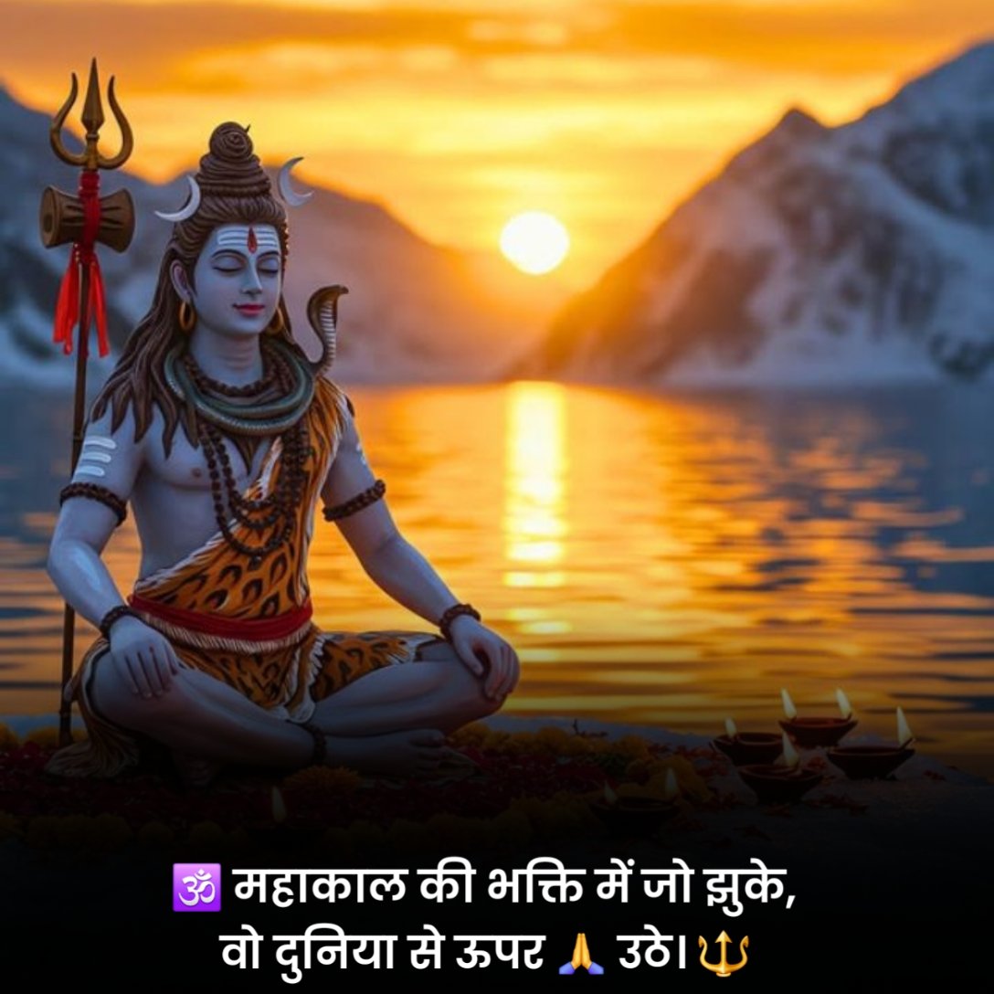 एट्टीट्यूड महाकाल स्टेटस