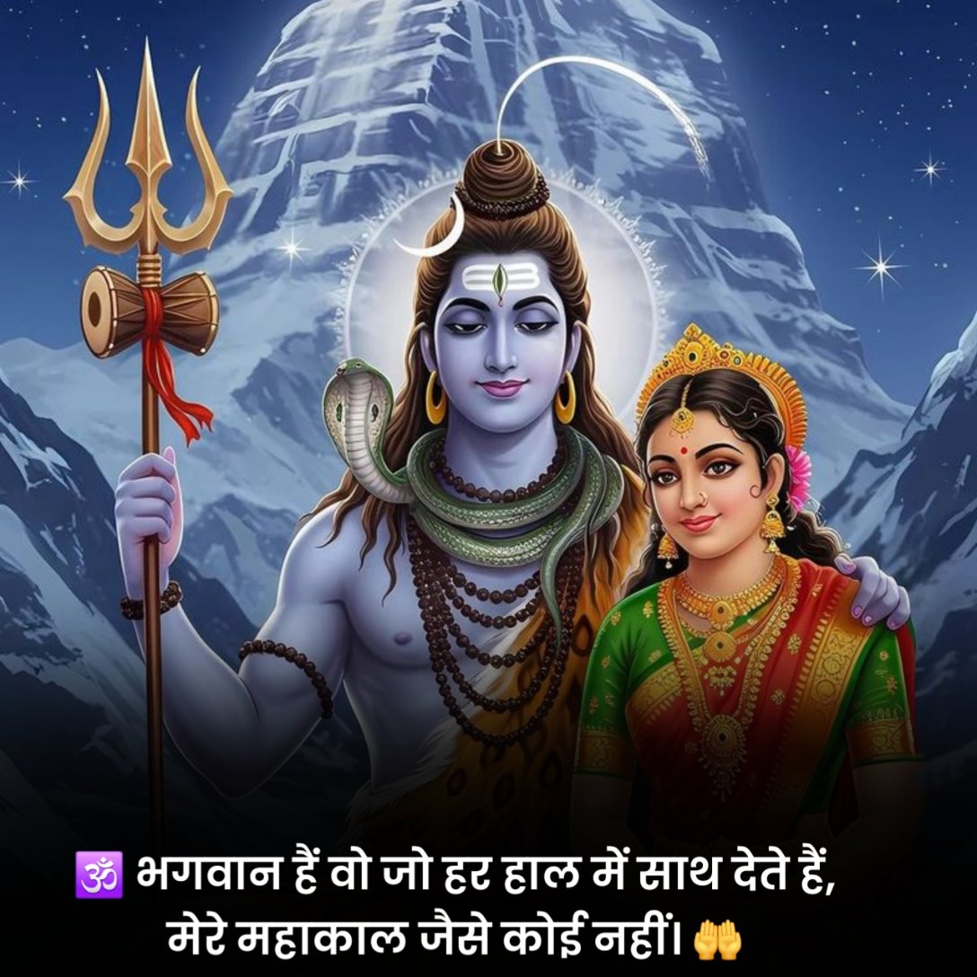 महाकाल स्टेटस हिंदी में